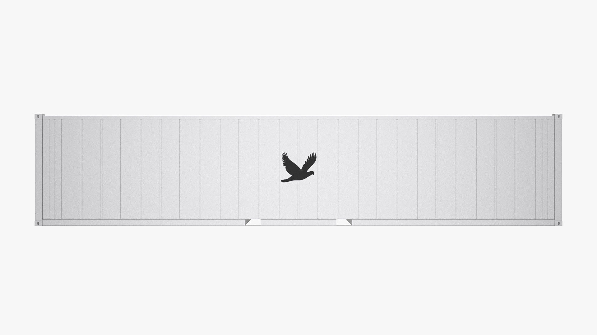 40 ft Refrigerated Shipping Container 3D model_5