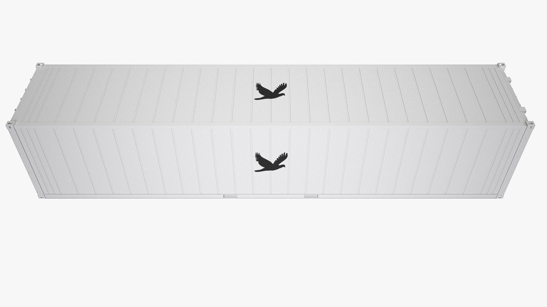 40 ft Refrigerated Shipping Container 3D model_6