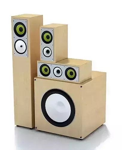 Wooden Sound Stereo System
