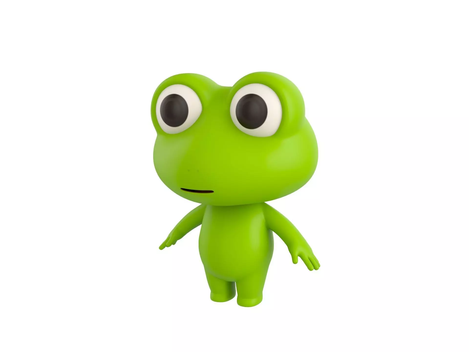 Character156 Frog 3D model_0