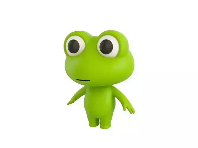 Character156 Frog 3D model