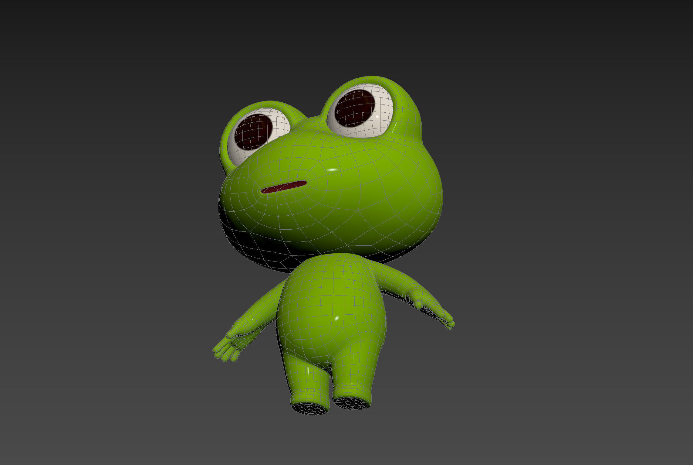 Character156 Frog 3D model_22