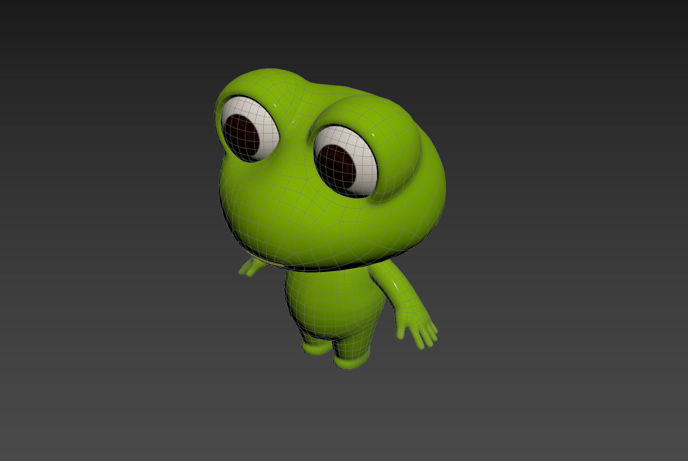 Character156 Frog 3D model_21
