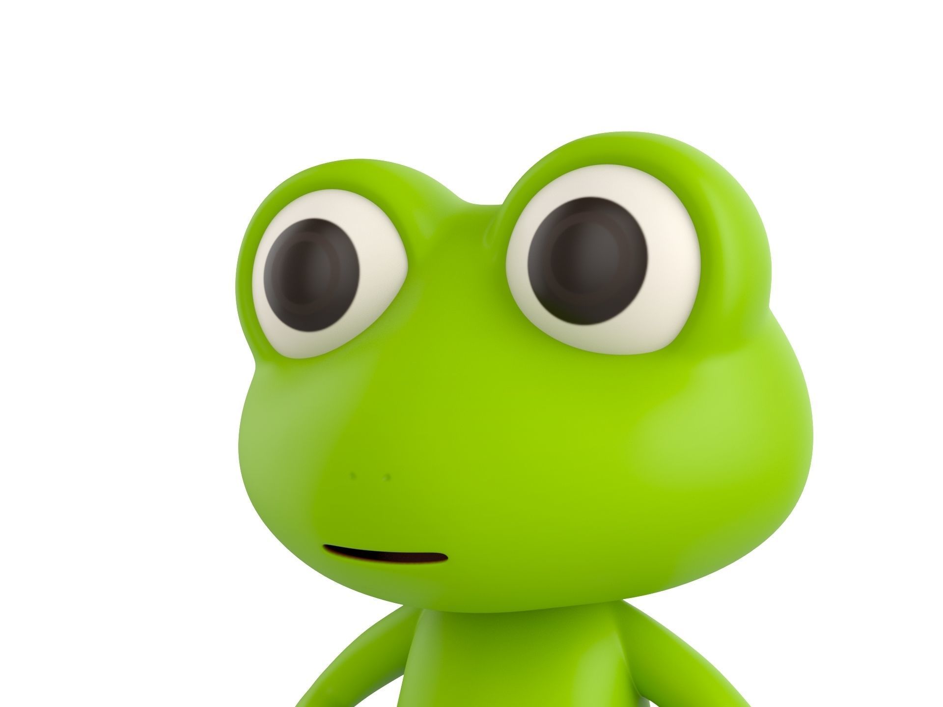 Character156 Frog 3D model_8