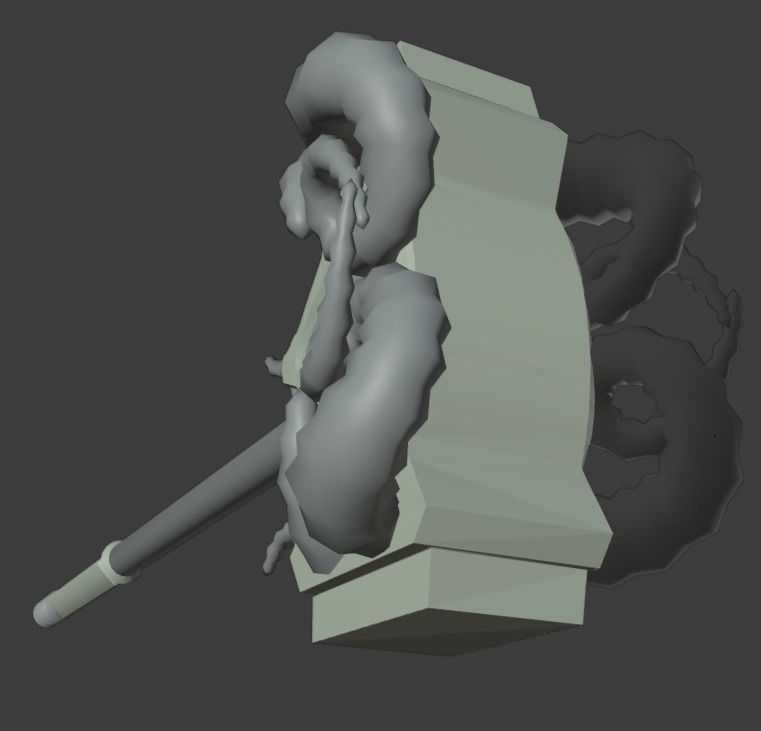 Hammer Shao Kahn MK11 - Version 13 - 3D print model_5