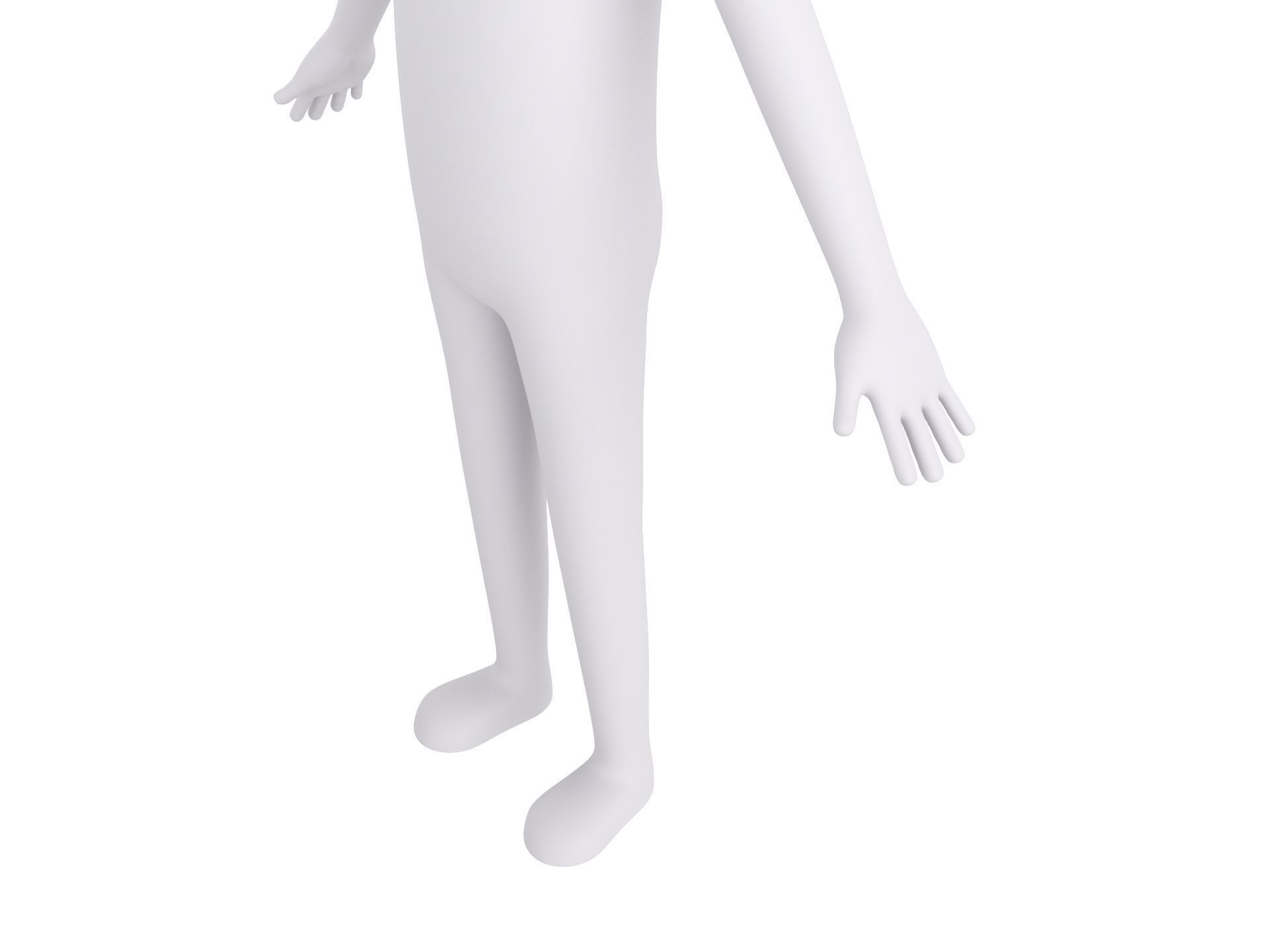 Character158 Stick Man 3D model_10