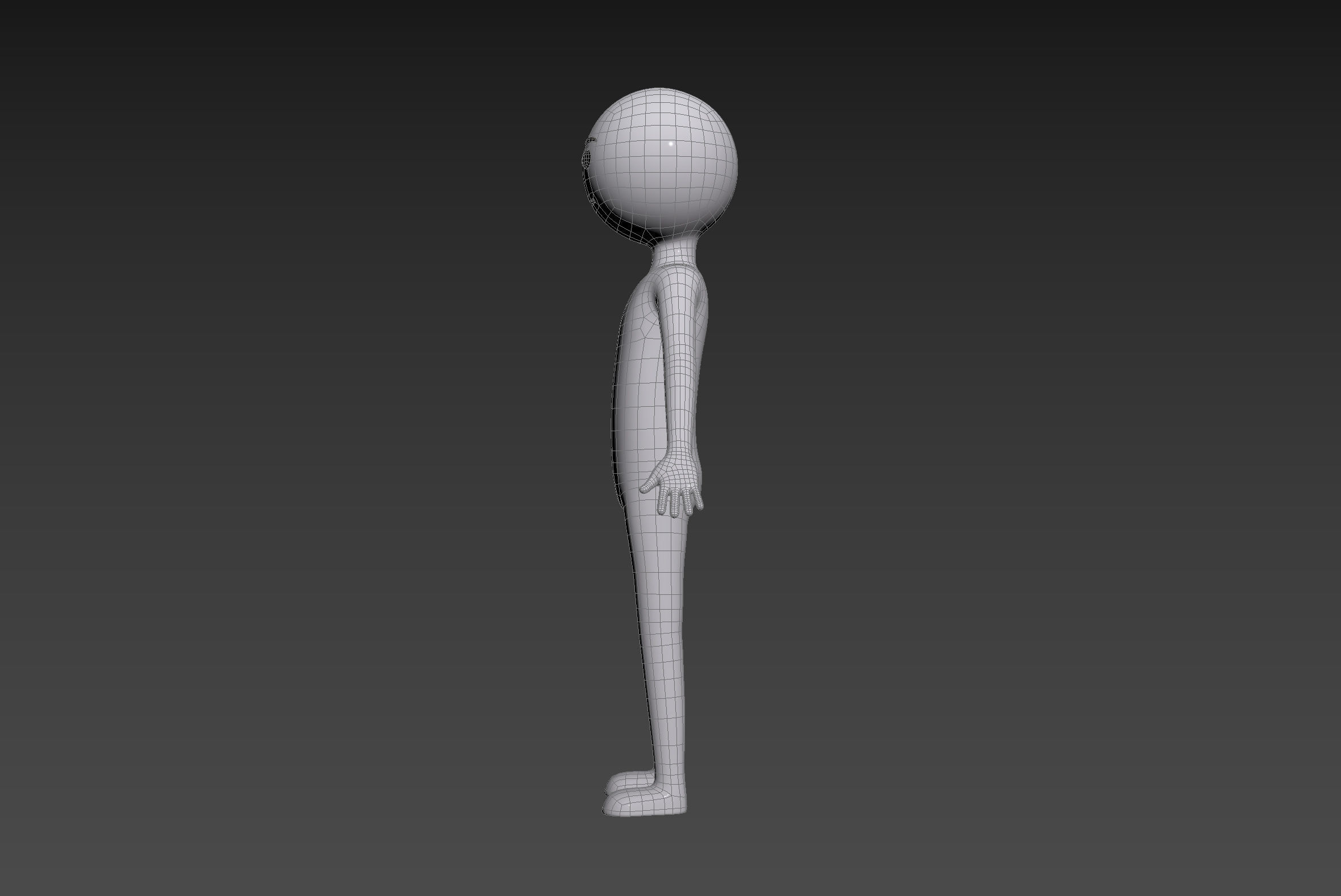 Character158 Stick Man 3D model_20