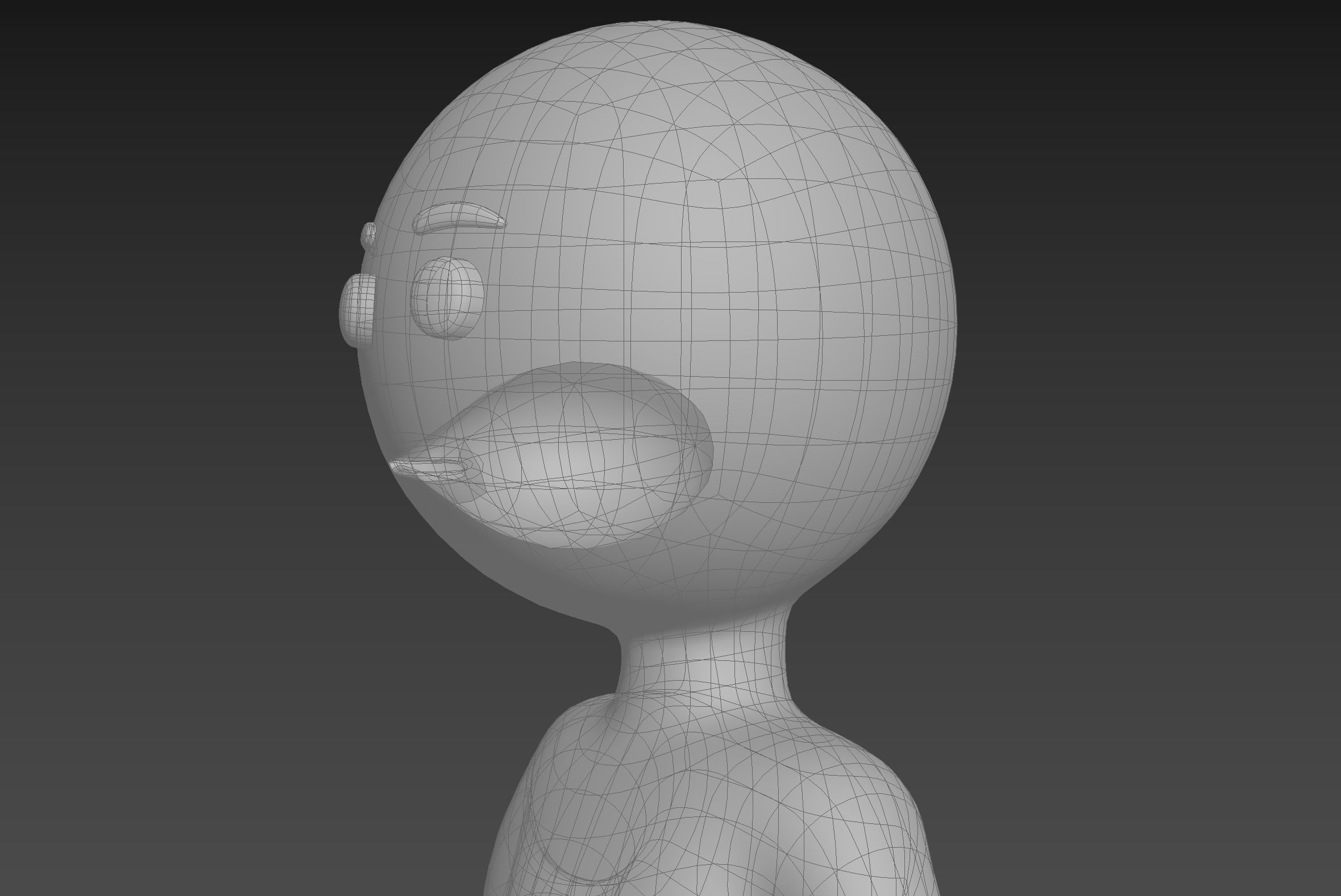 Character158 Stick Man 3D model_22