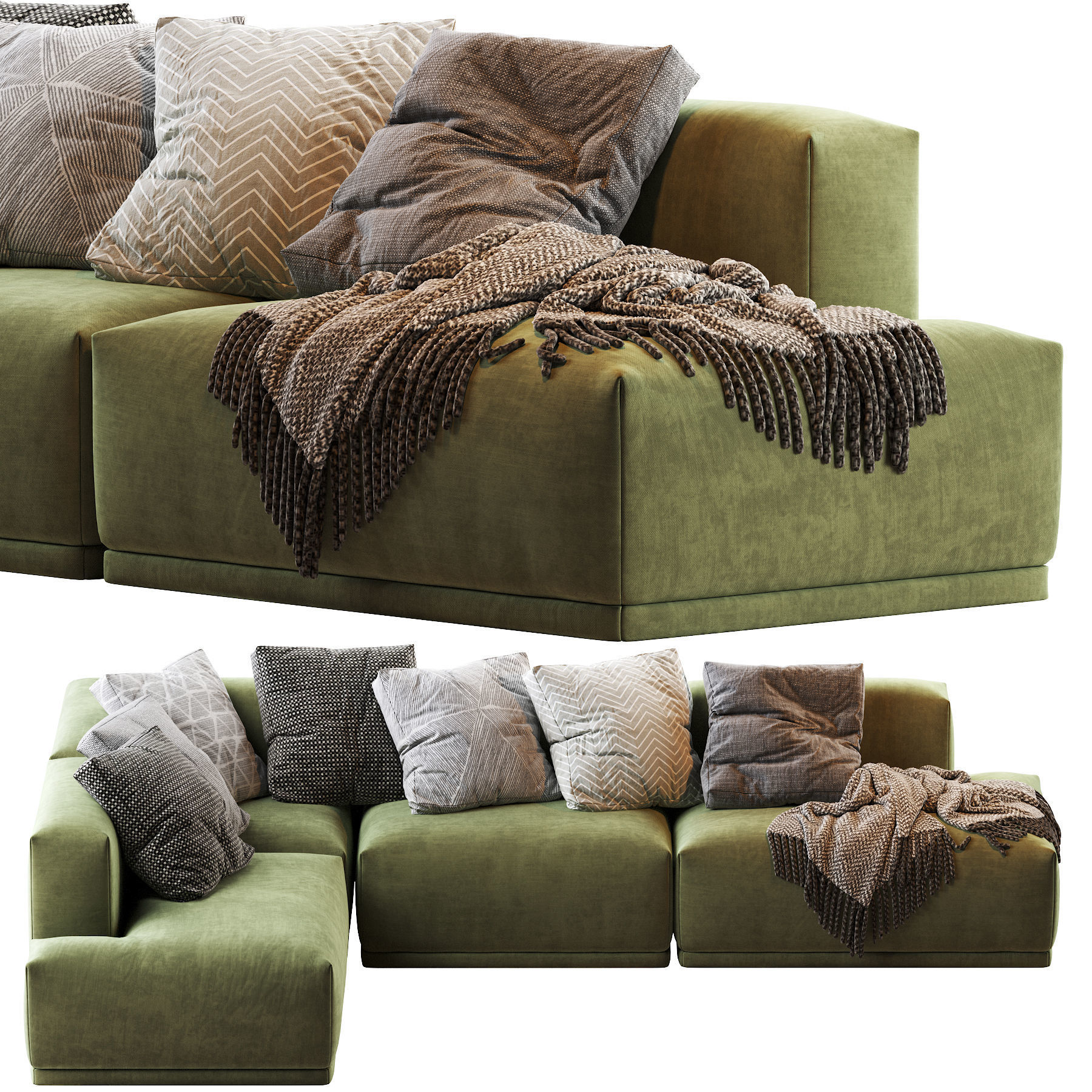 CONNECT MODULAR SOFA 3D model_2