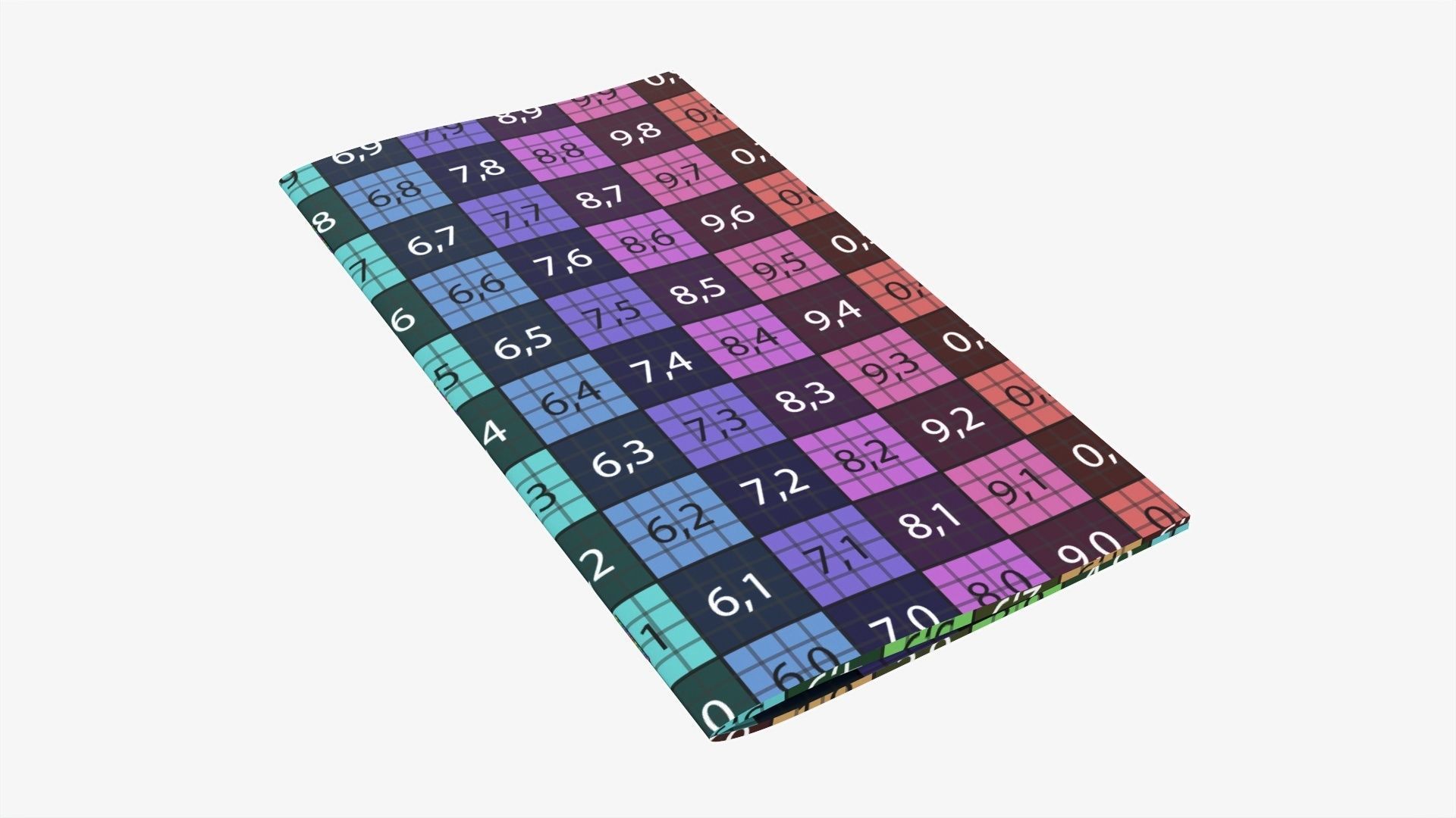 Brochure guide book 03 closed 3D model_11