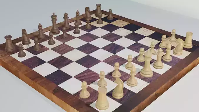 Chess- Wooden Texture