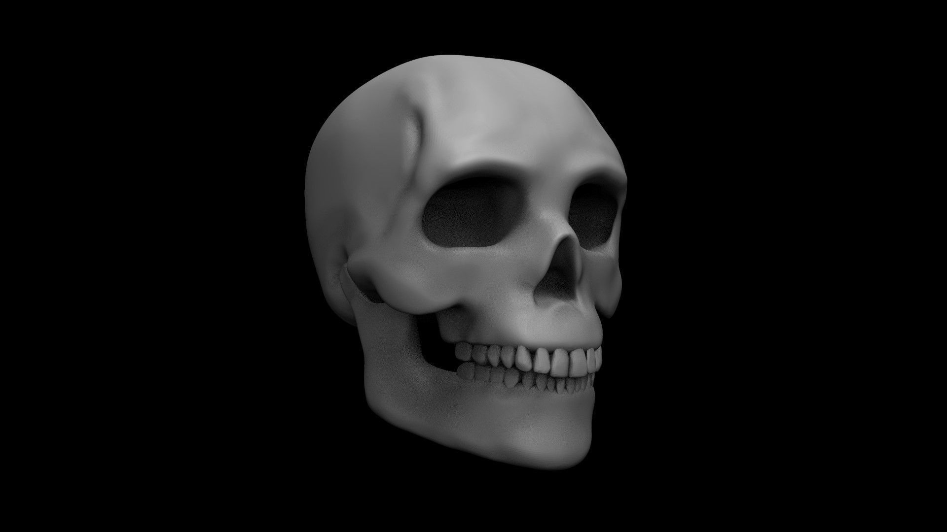 Skull light 3d model - 2021 3D model_4