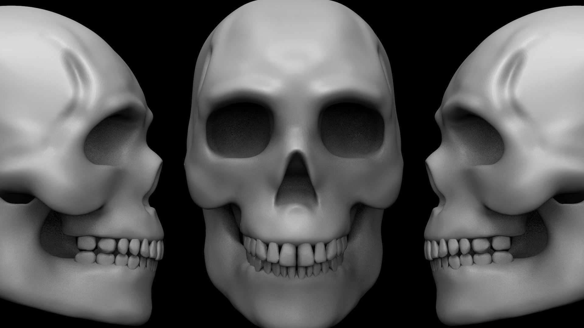 Skull light 3d model - 2021 3D model_7