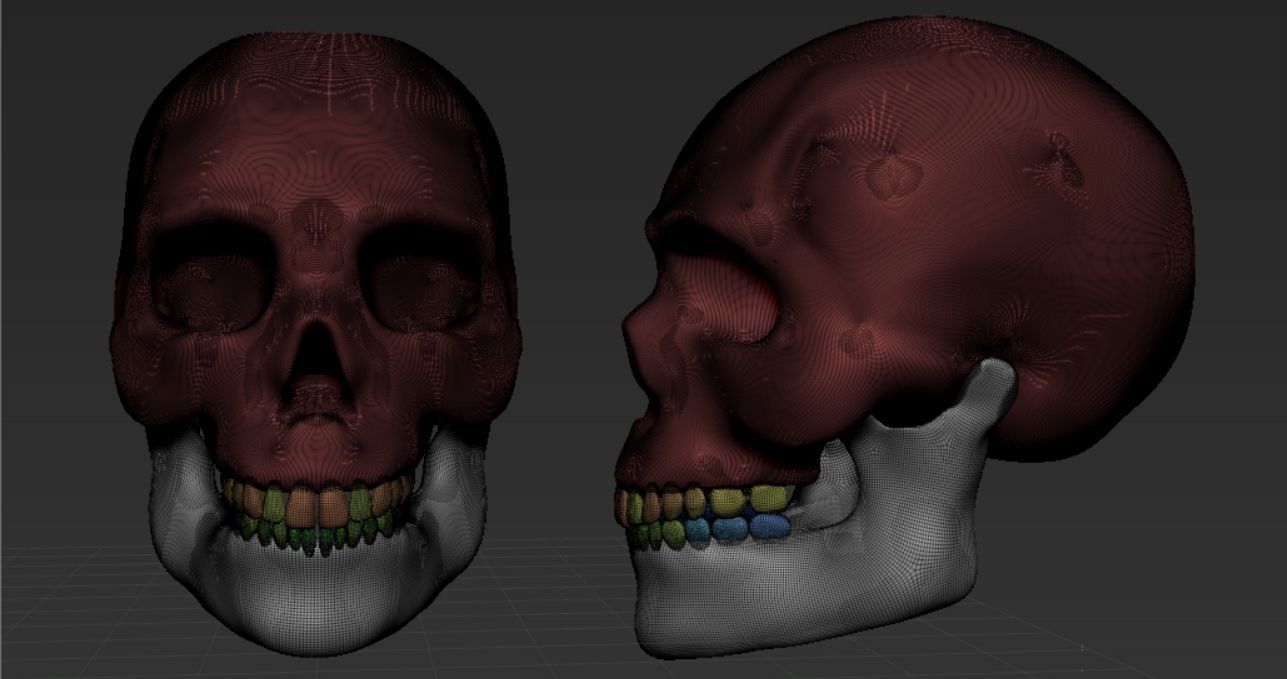 Skull light 3d model - 2021 3D model_2