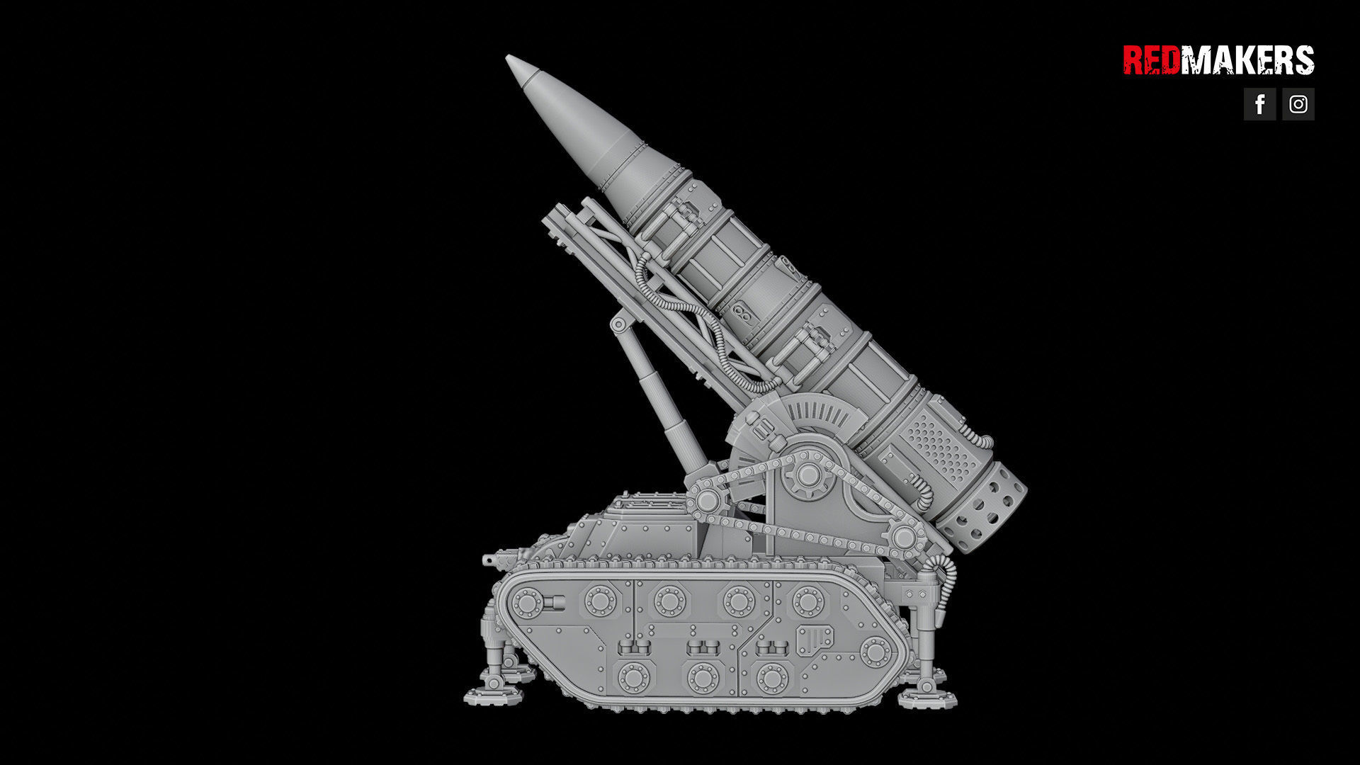 Self-propelled artillery - Imperial Force 3D print model_47