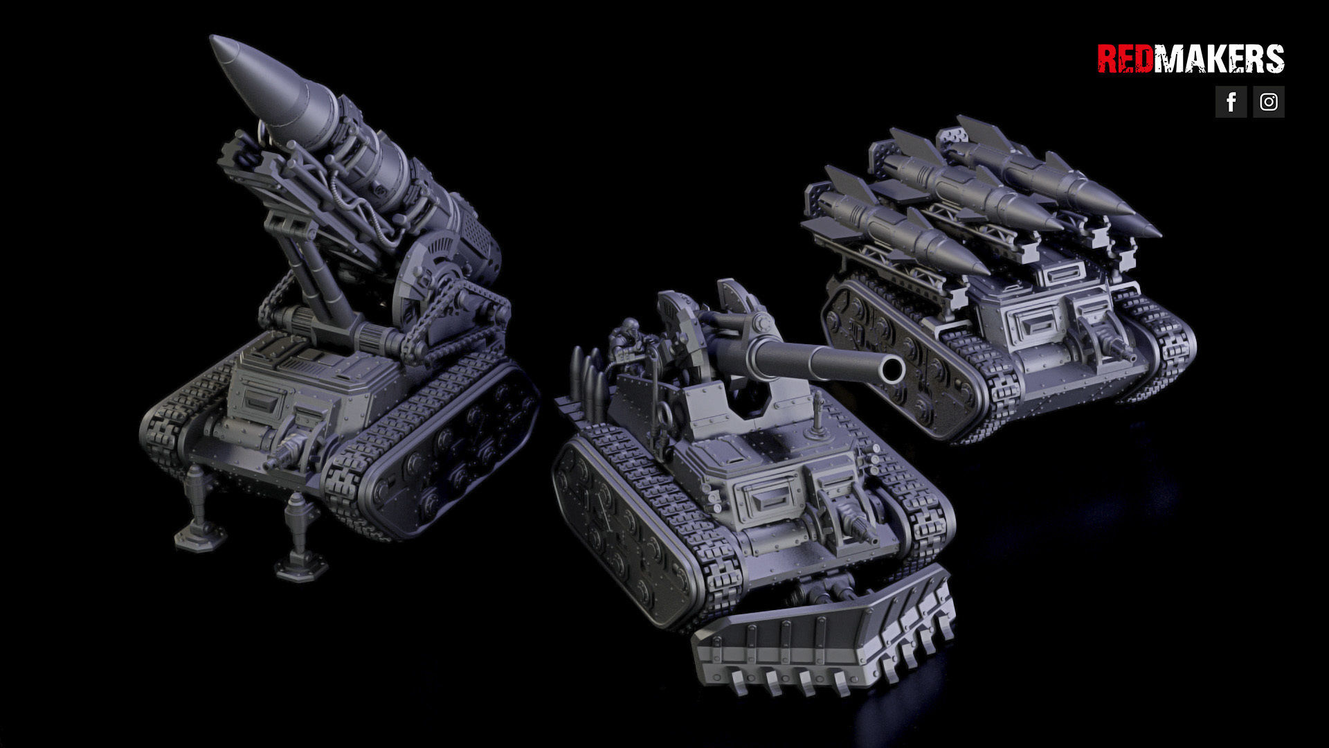 Self-propelled artillery - Imperial Force 3D print model_6