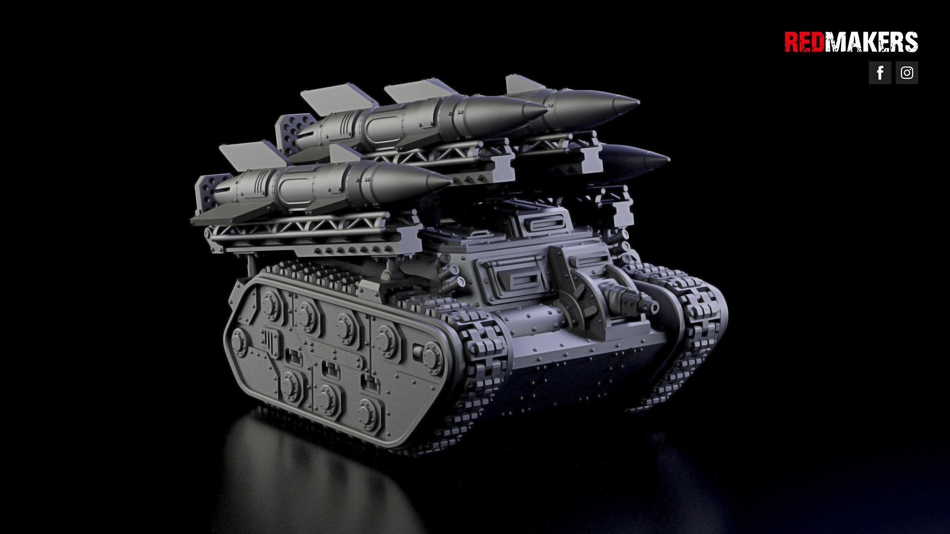 Self-propelled artillery - Imperial Force 3D print model_24