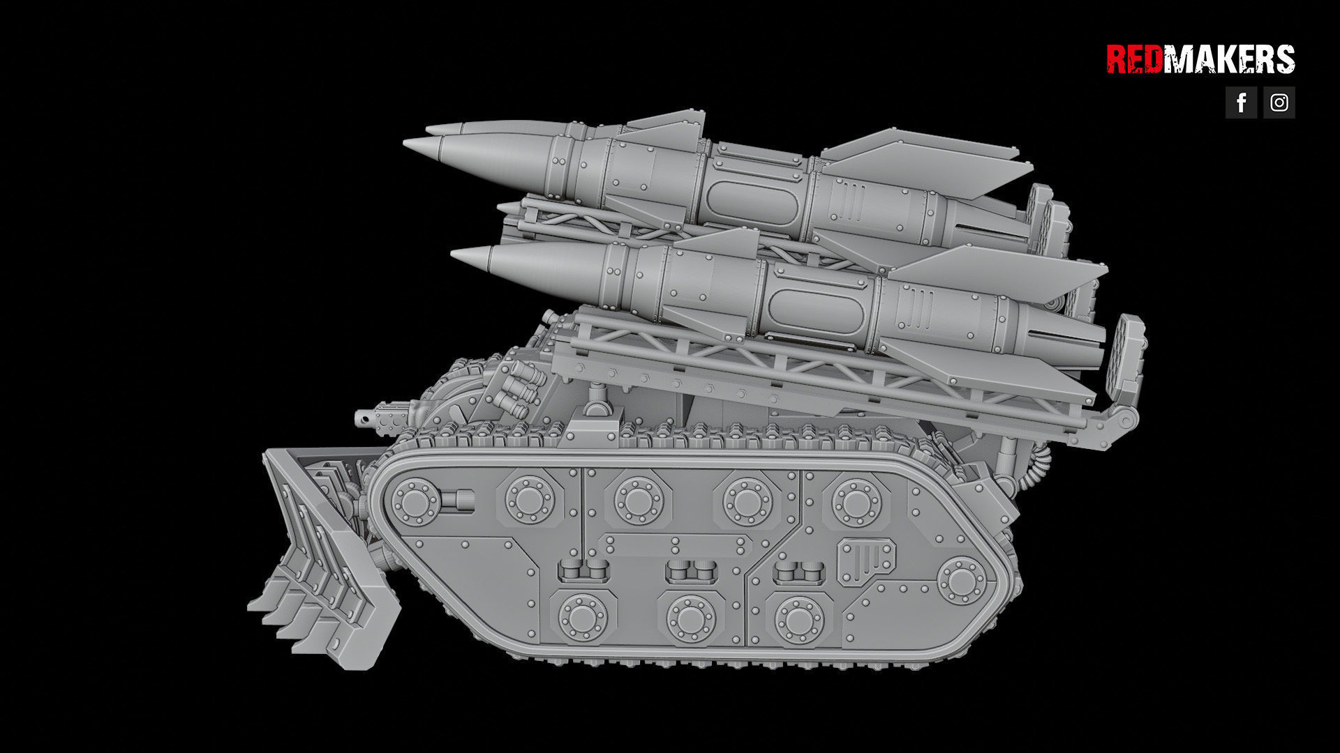 Self-propelled artillery - Imperial Force 3D print model_45
