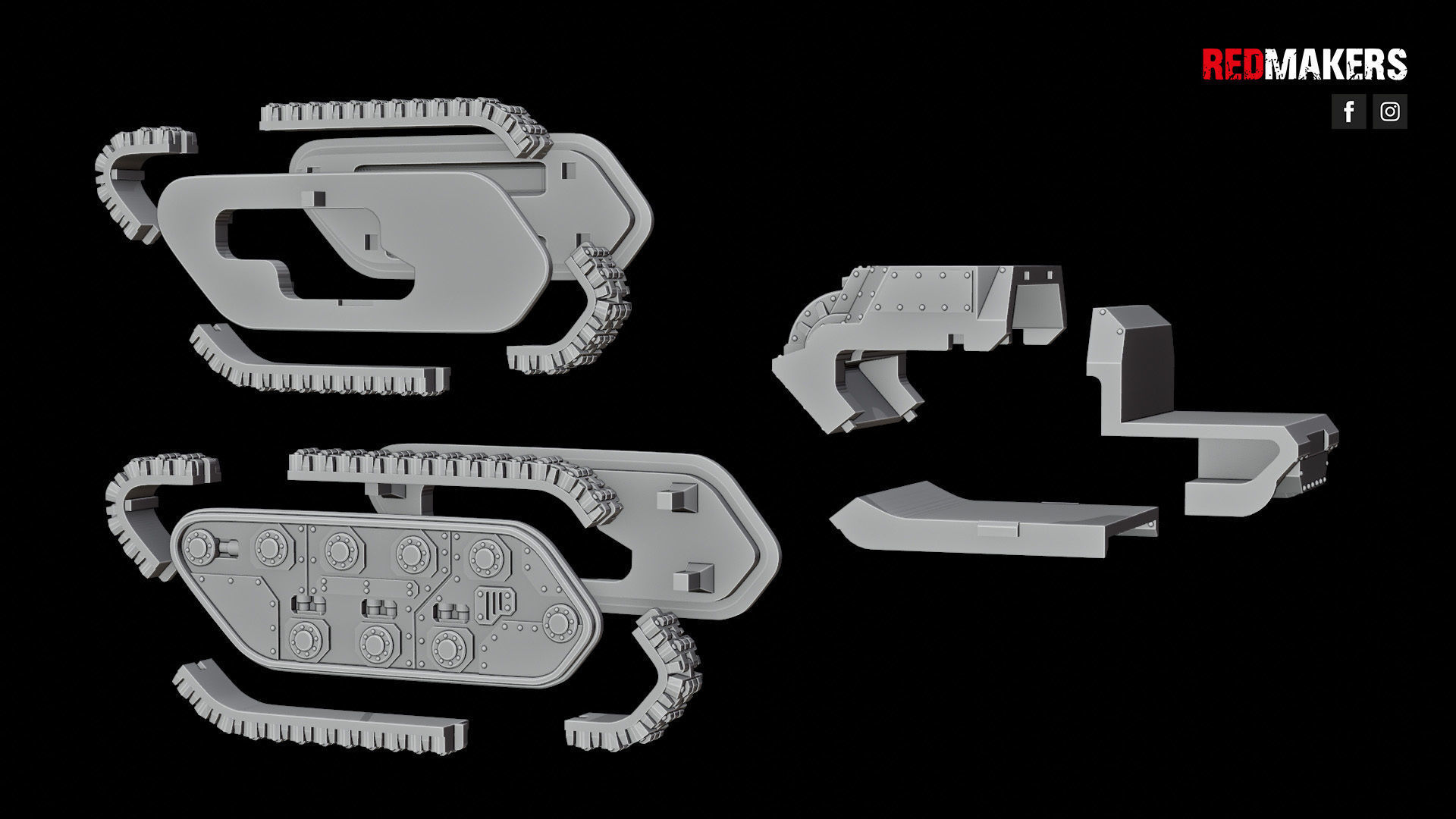 Self-propelled artillery - Imperial Force 3D print model_40