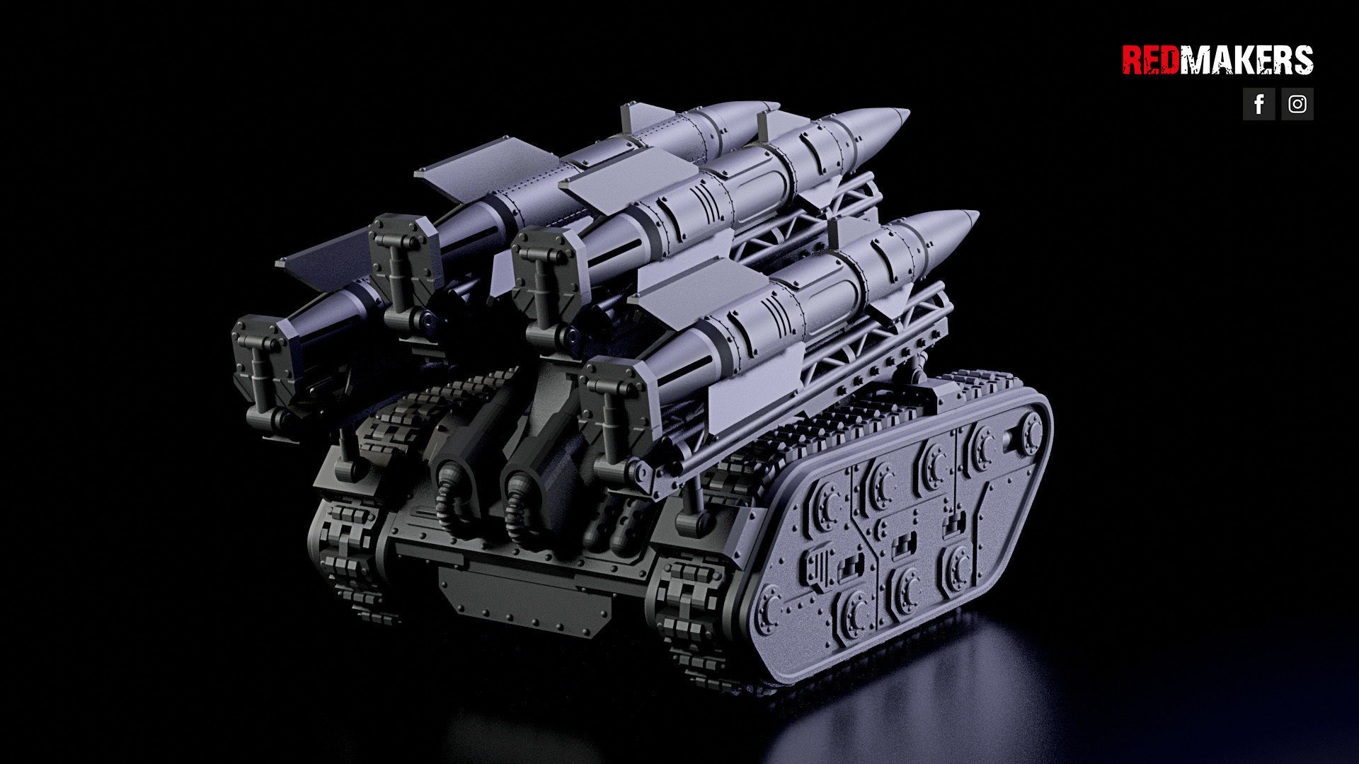 Self-propelled artillery - Imperial Force 3D print model_25