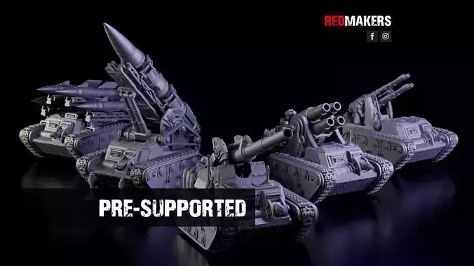 Self-propelled artillery - Imperial Force 3D print model