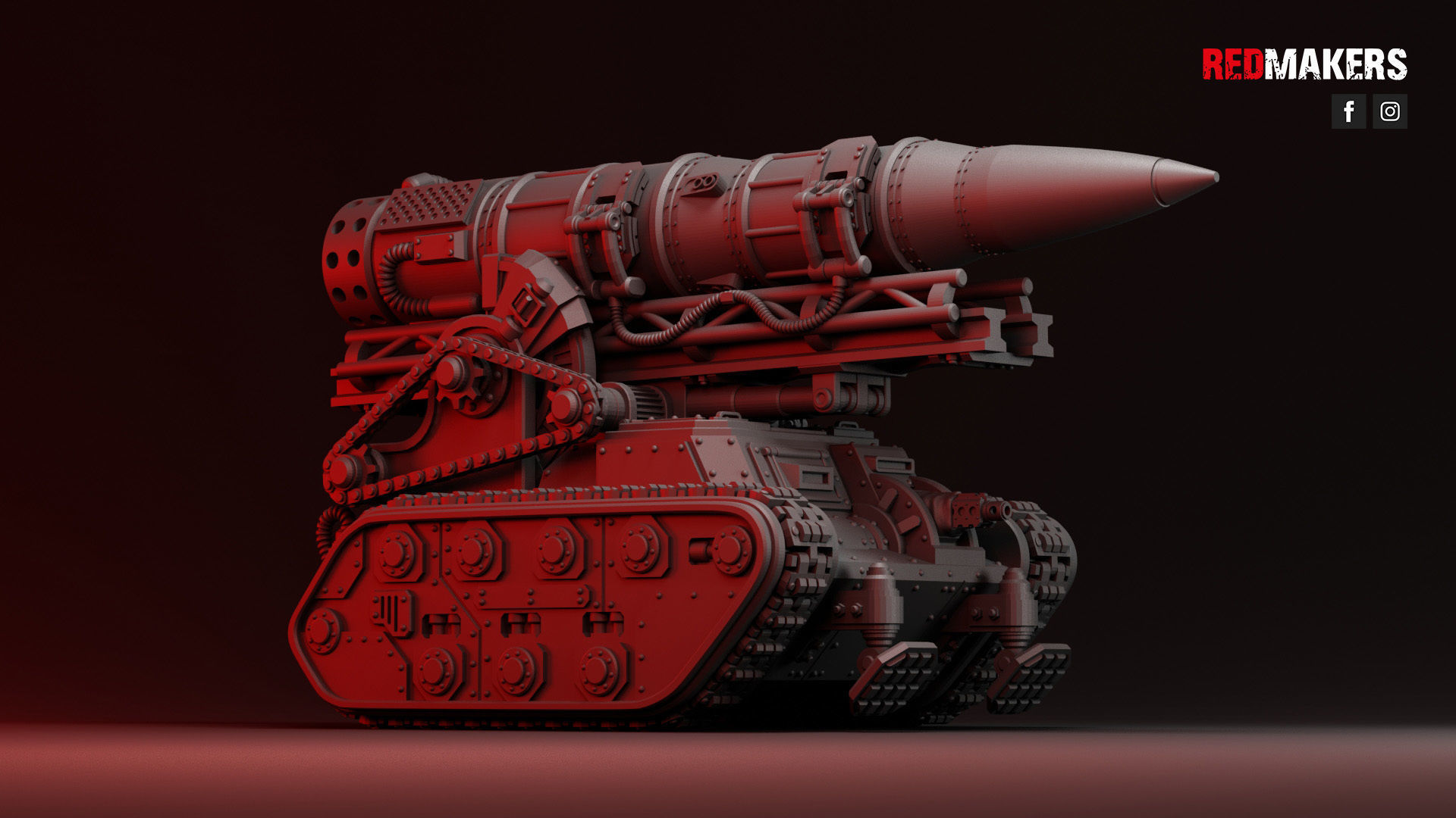 Self-propelled artillery - Imperial Force 3D print model_54
