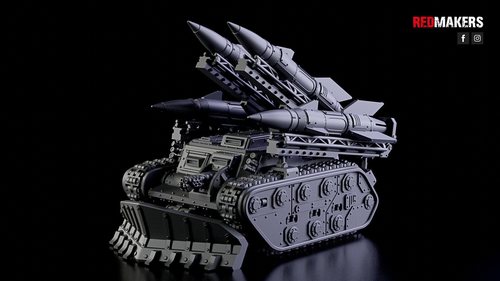 Self-propelled artillery - Imperial Force 3D print model_27