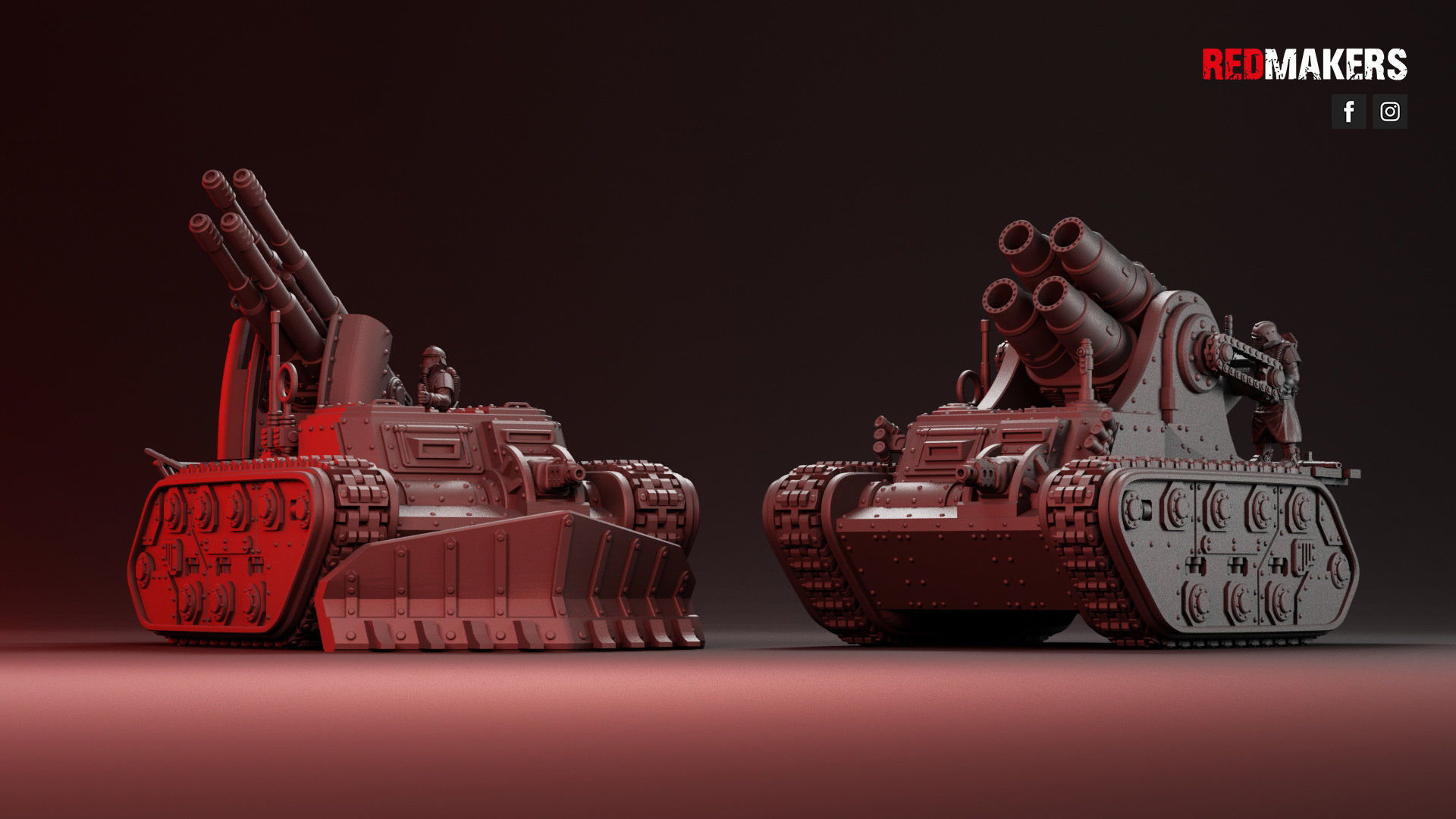 Self-propelled artillery - Imperial Force 3D print model_52