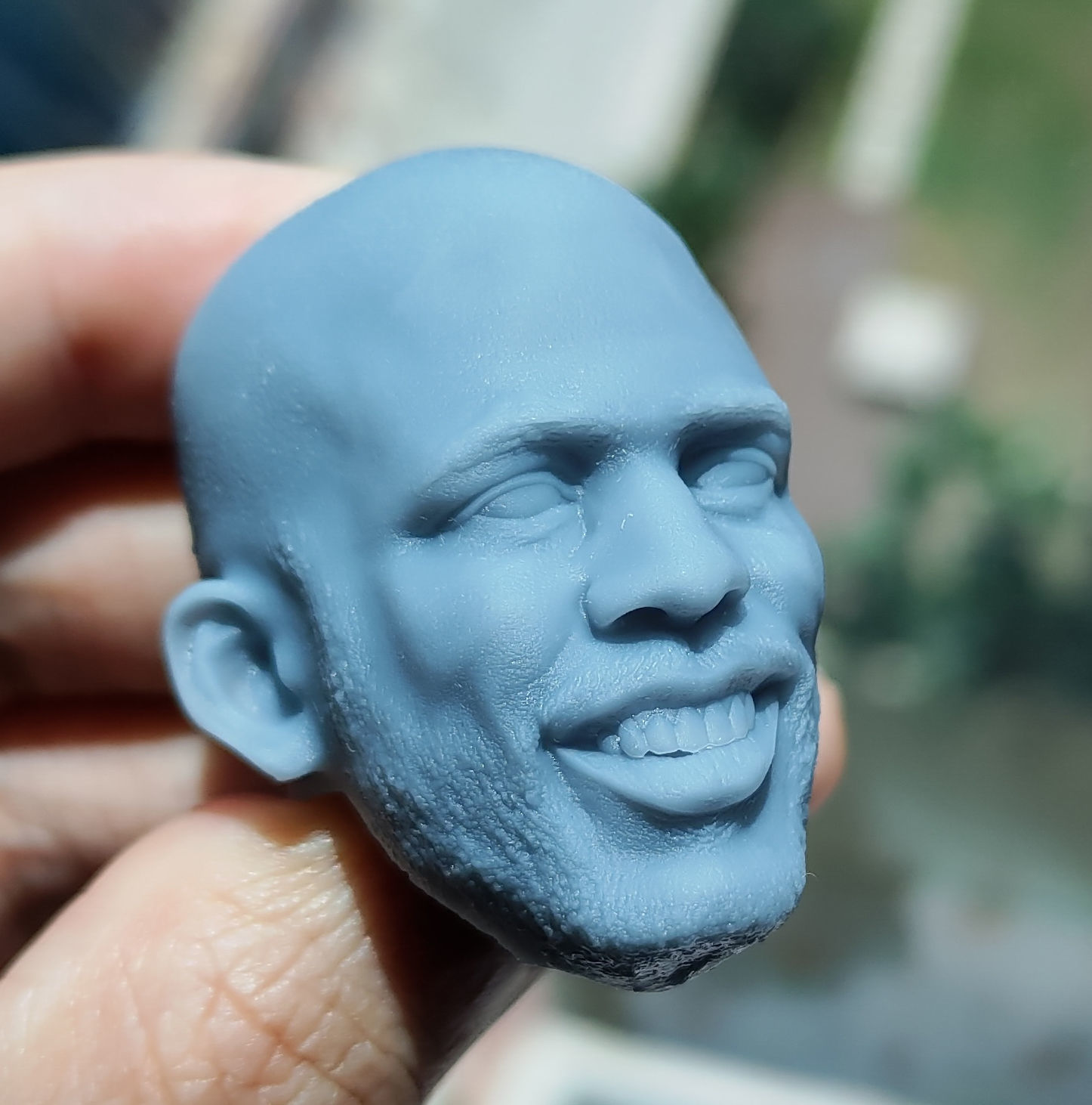 Smiling CP3 Head sculpt NBA Basketball 3D print model_7