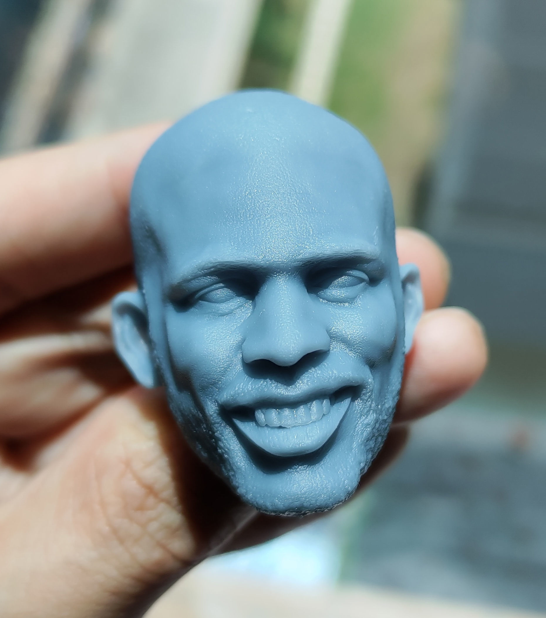Smiling CP3 Head sculpt NBA Basketball 3D print model_8