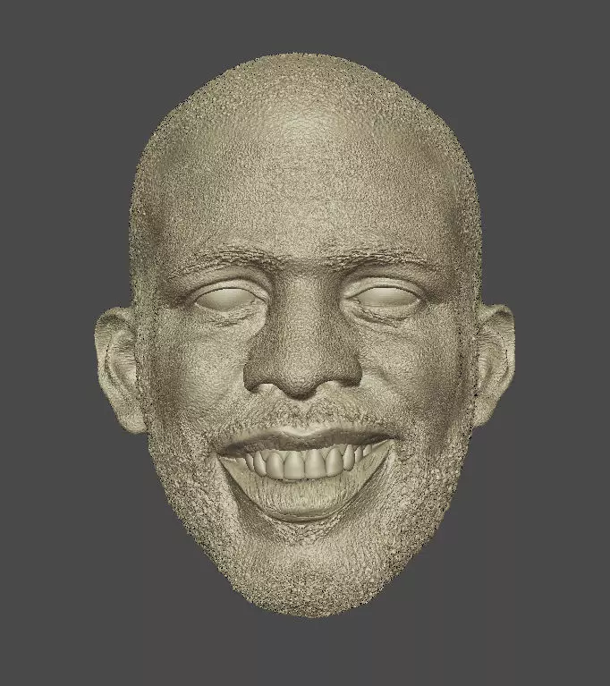 Smiling CP3 Head sculpt NBA Basketball 3D print model_0