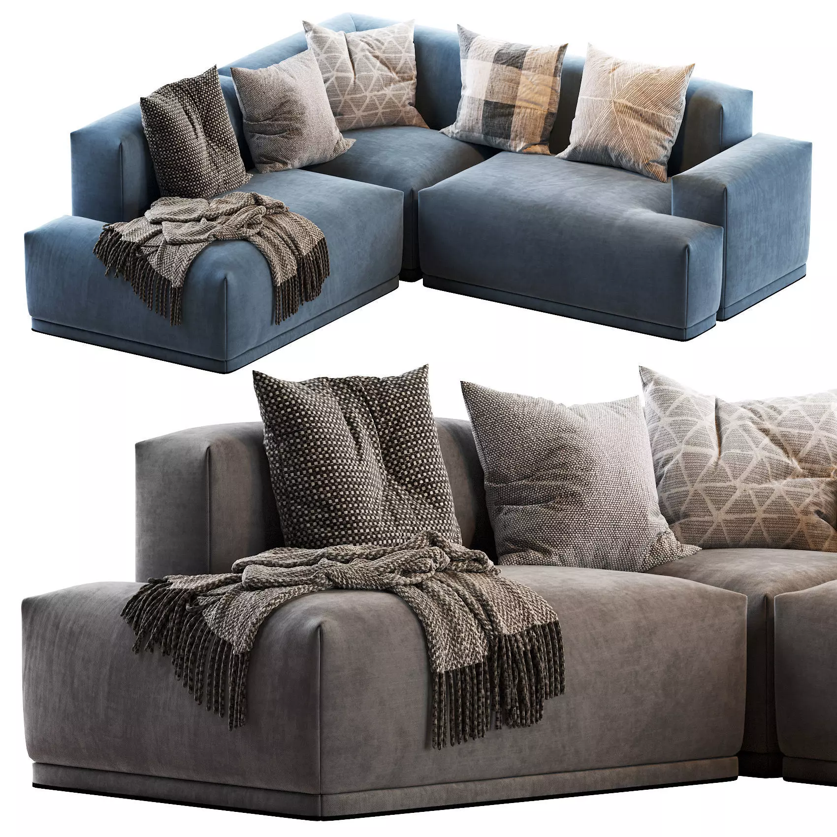 CONNECT MODULAR SOFA 3D model_0