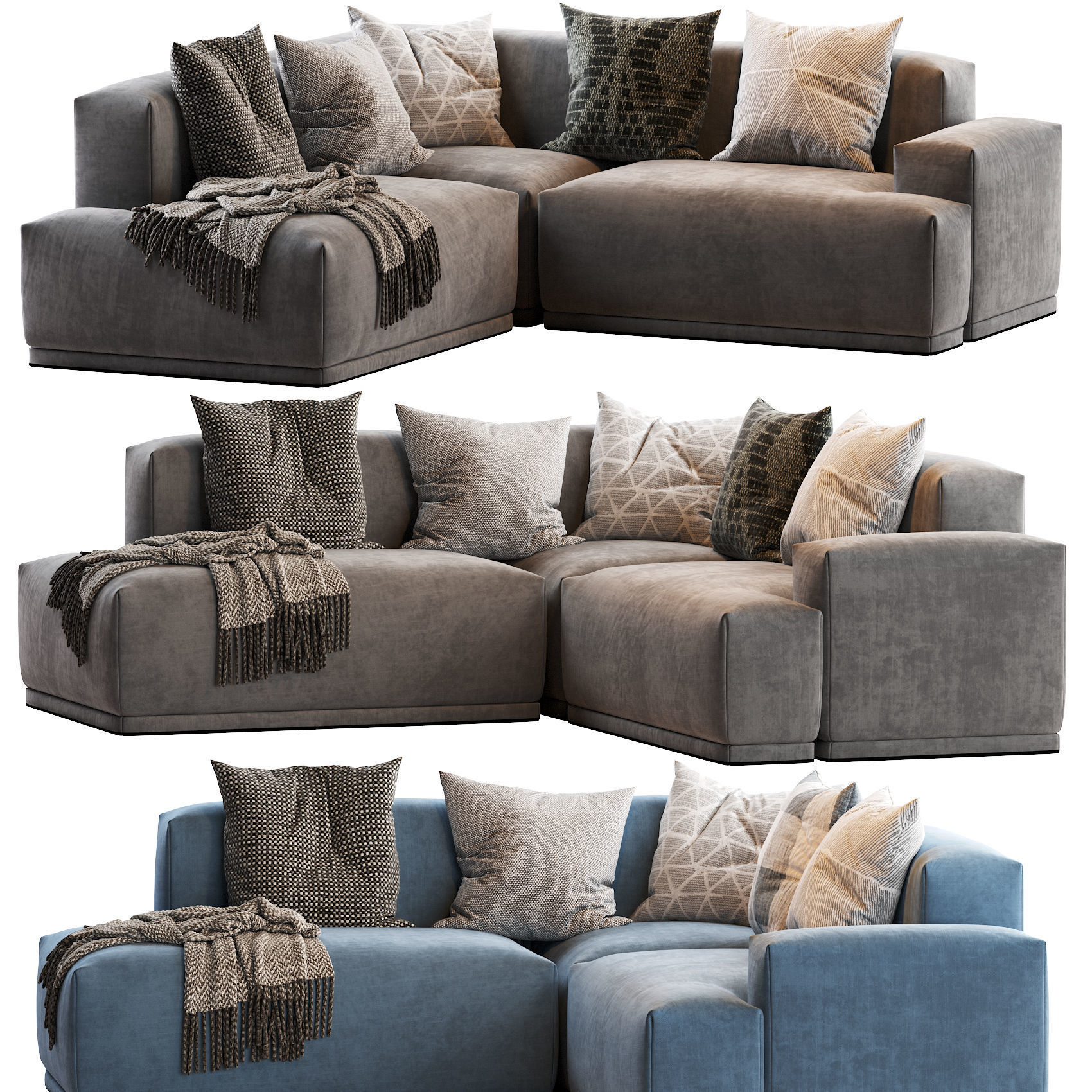 CONNECT MODULAR SOFA 3D model_3