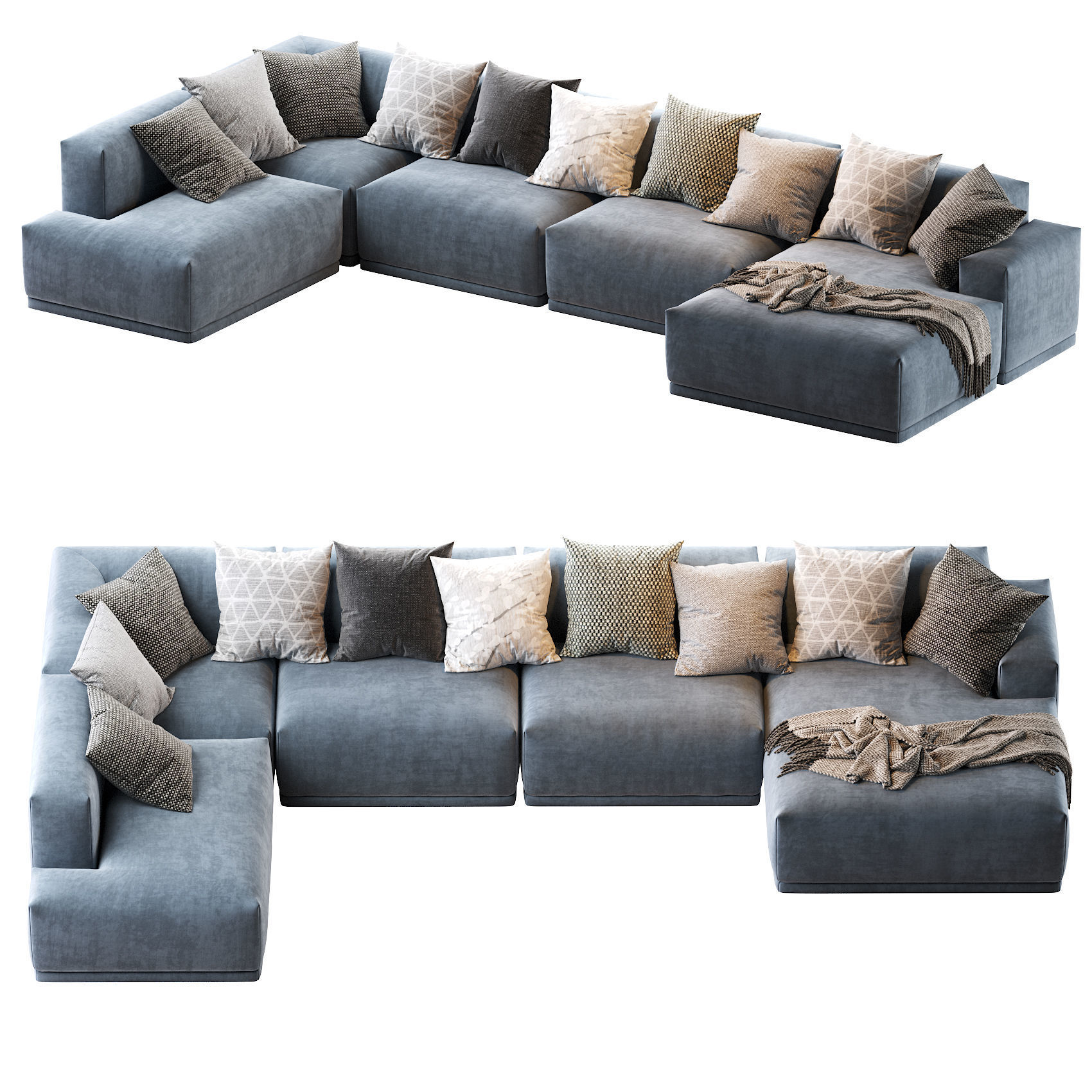 CONNECT MODULAR SOFA 3D model_2