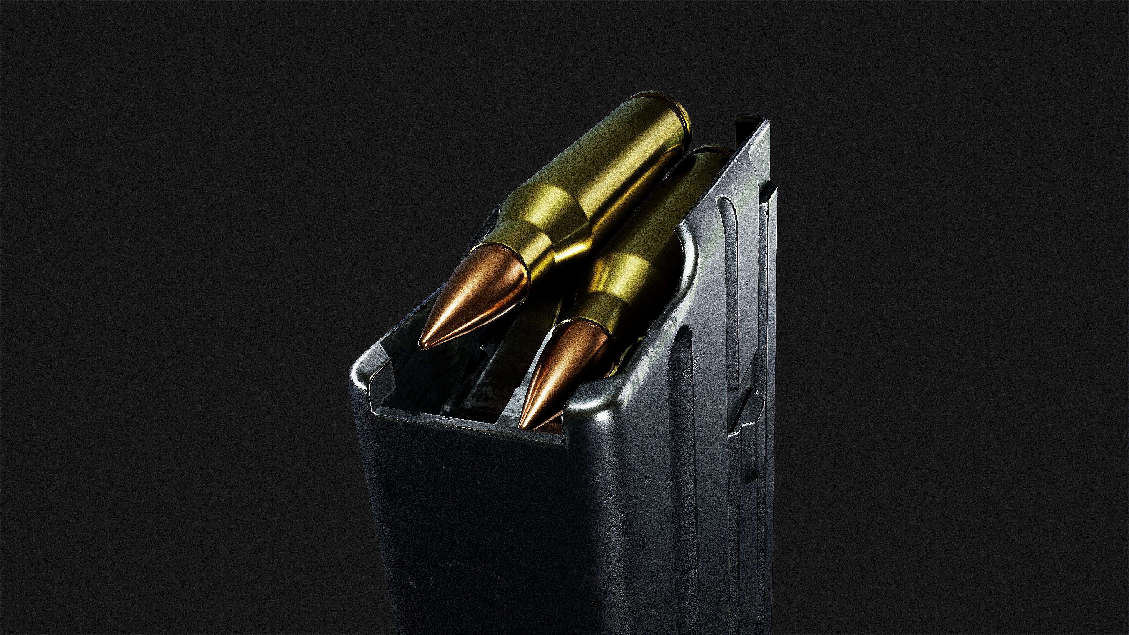 HK 416 RIFLE Low-poly 3D model_27