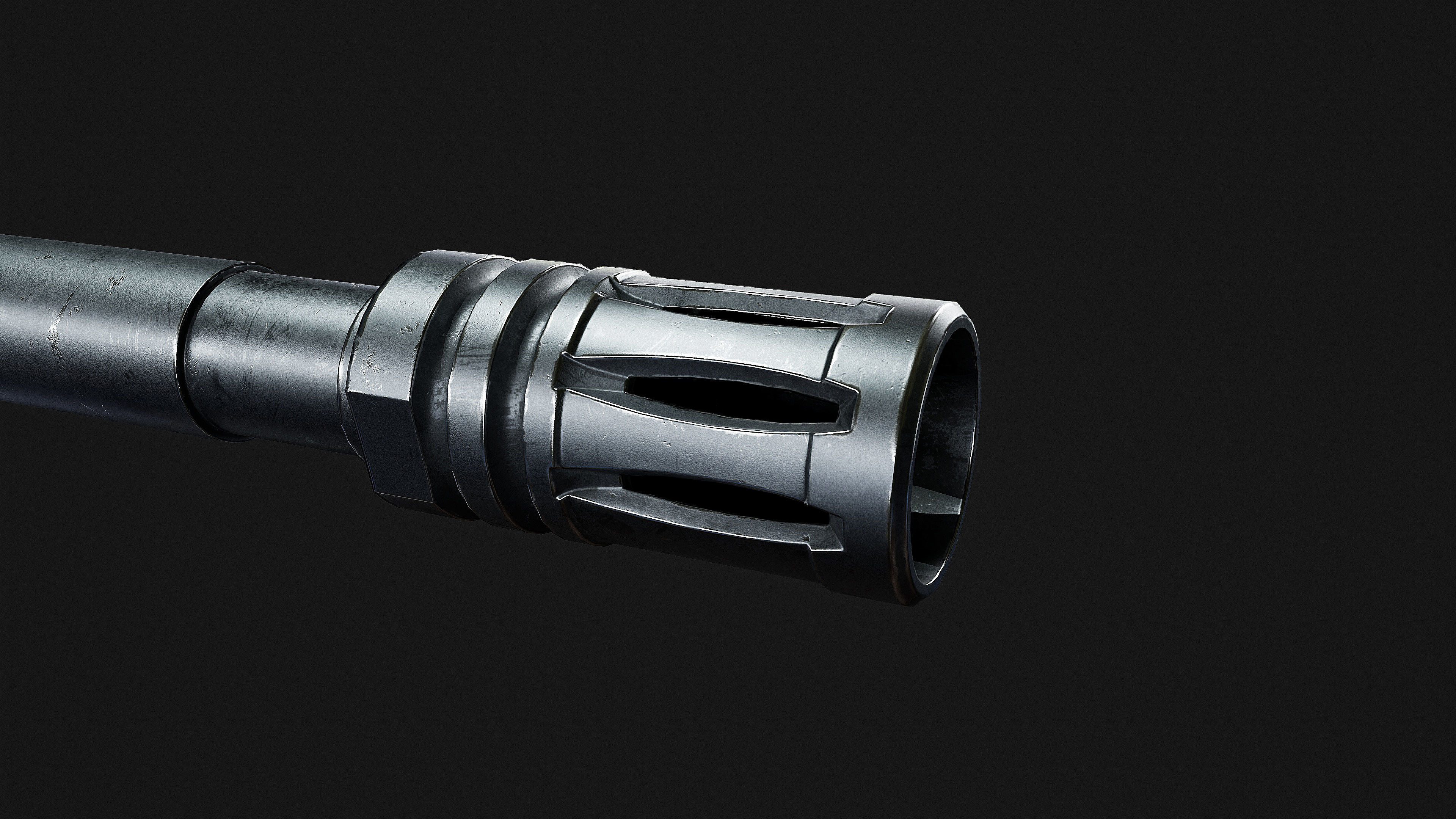 HK 416 RIFLE Low-poly 3D model_21