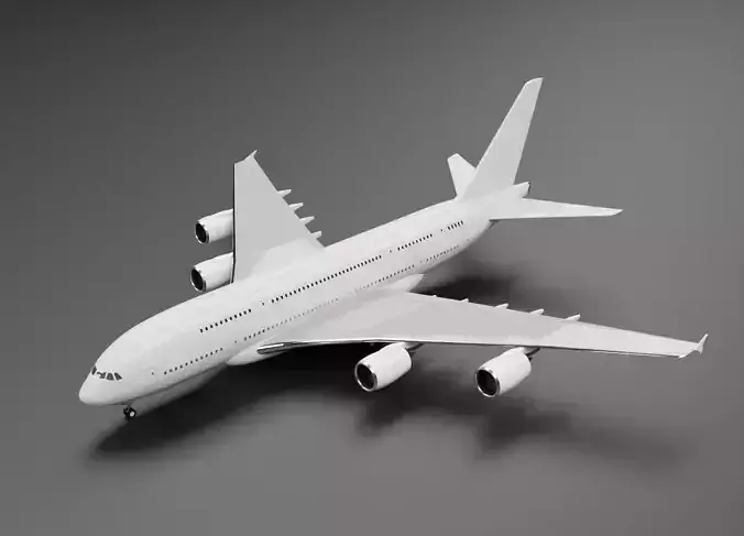 Airbus A380-800 3D model