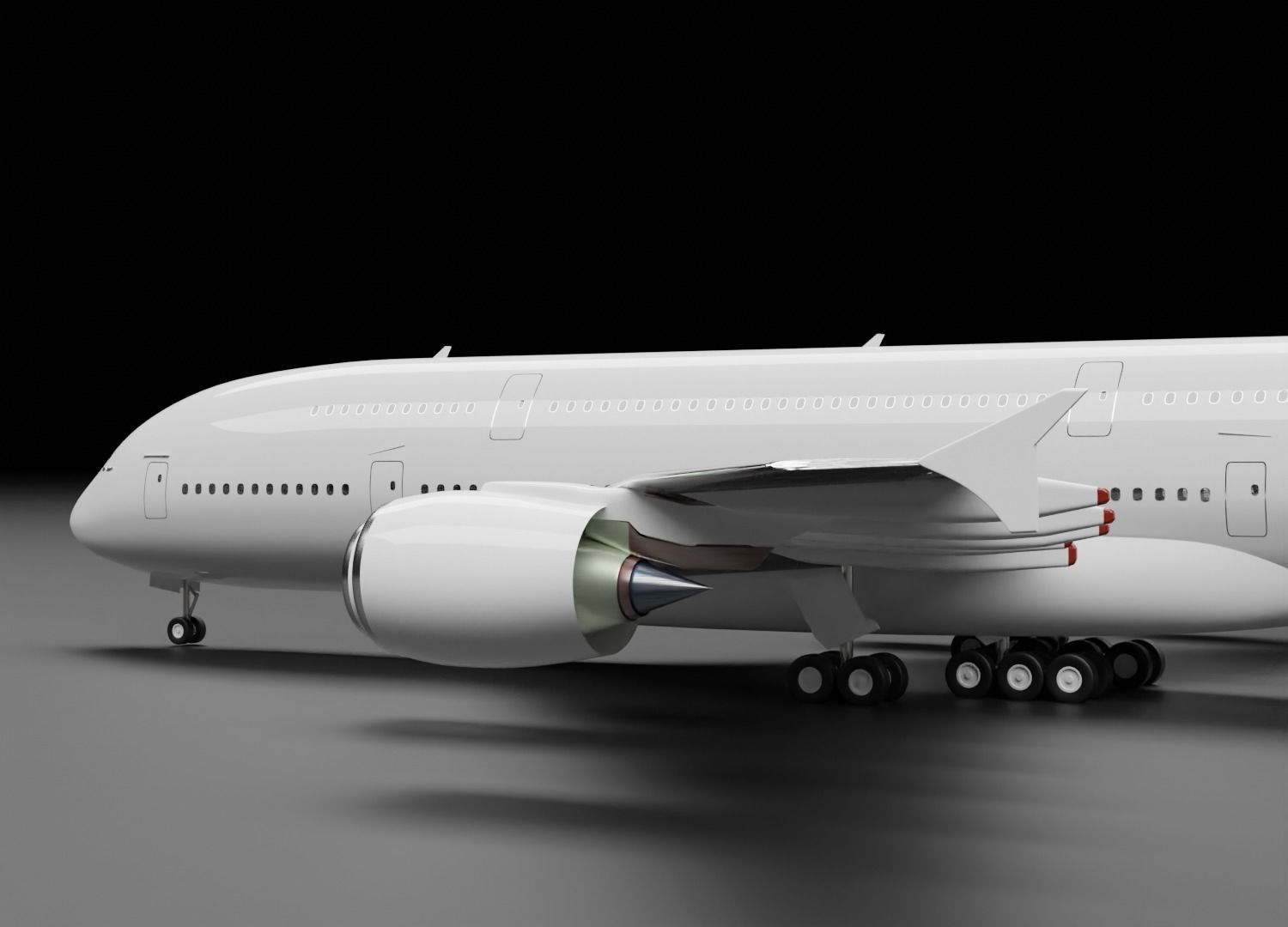 Airbus A380-800 3D model_6
