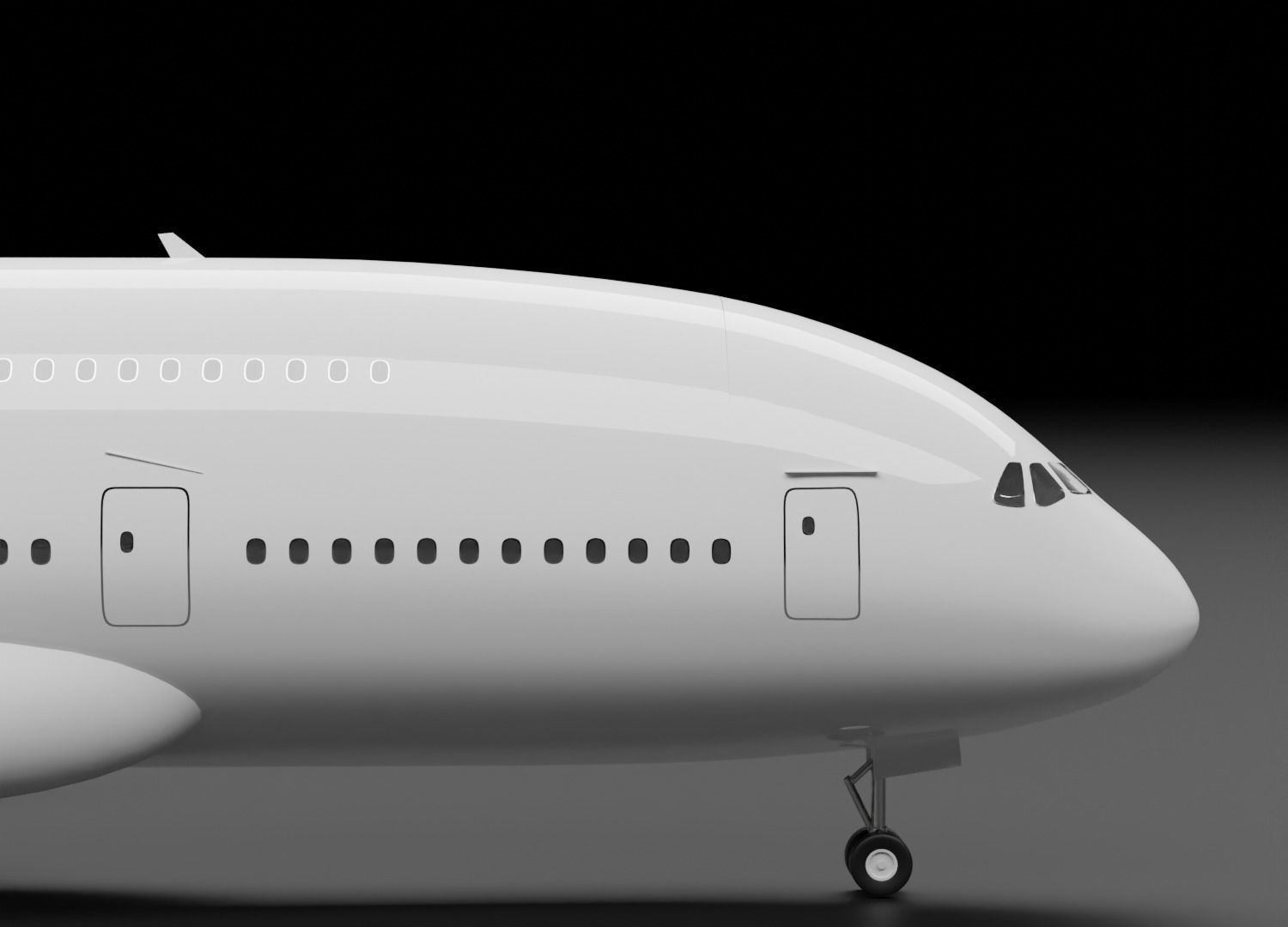 Airbus A380-800 3D model_7
