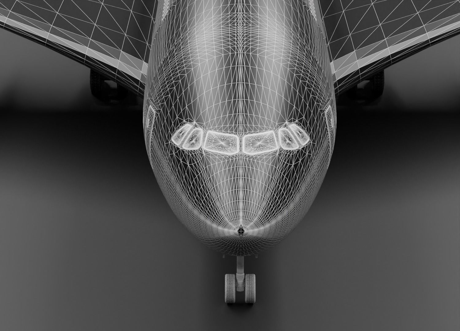 Airbus A380-800 3D model_14
