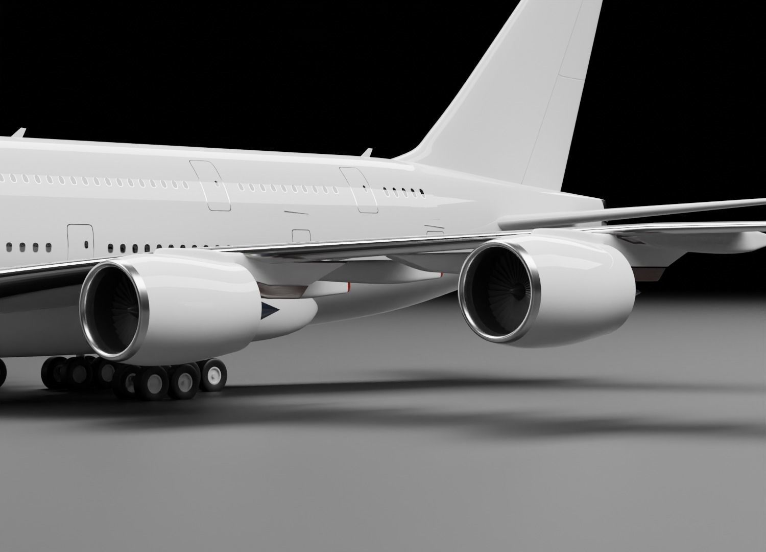 Airbus A380-800 3D model_5