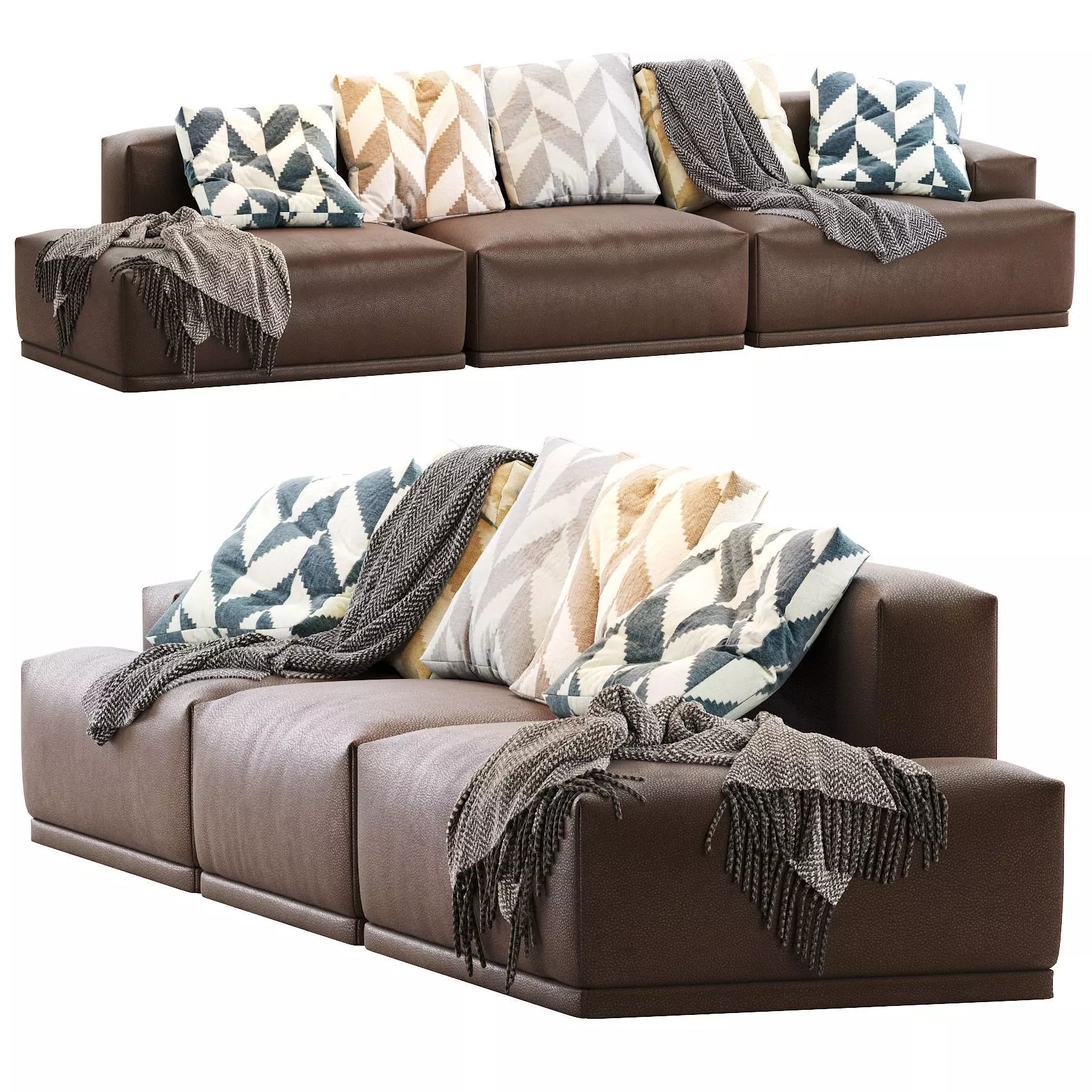 CONNECT MODULAR SOFA 3D model_0