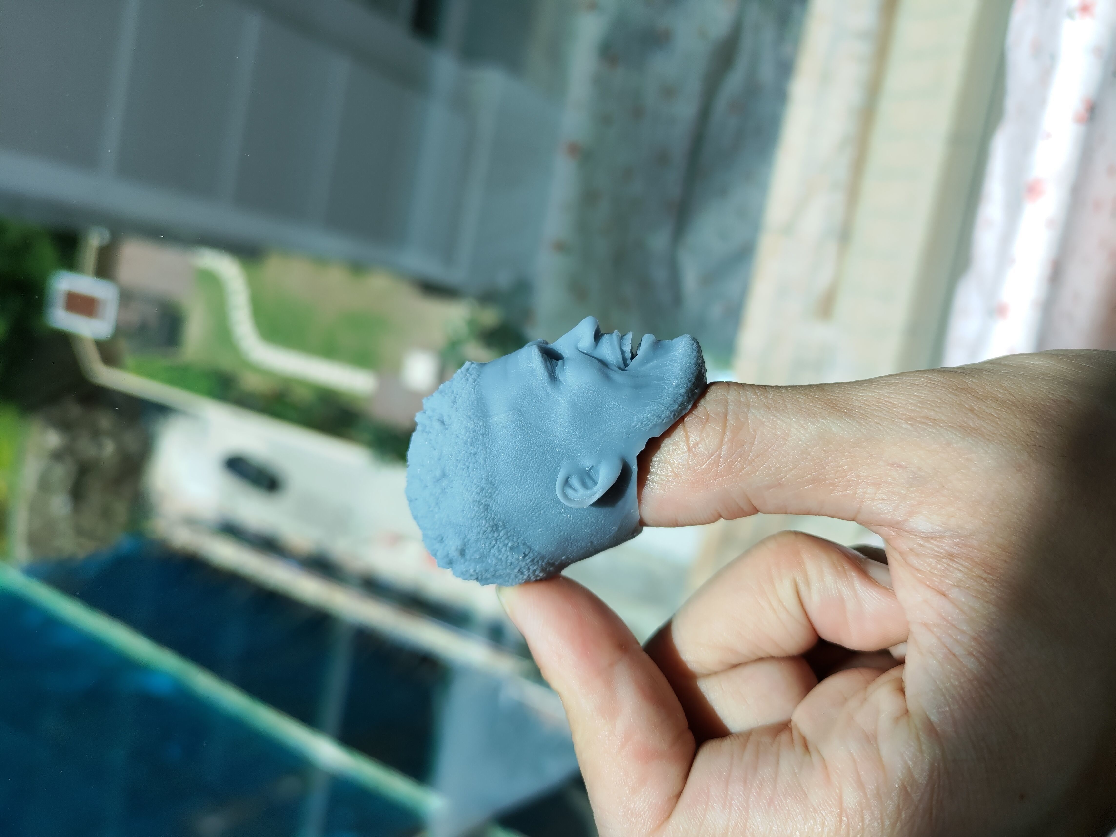 Smiling D Booker Head sculpt NBA Basketball Phoenix Suns 3D print model_7