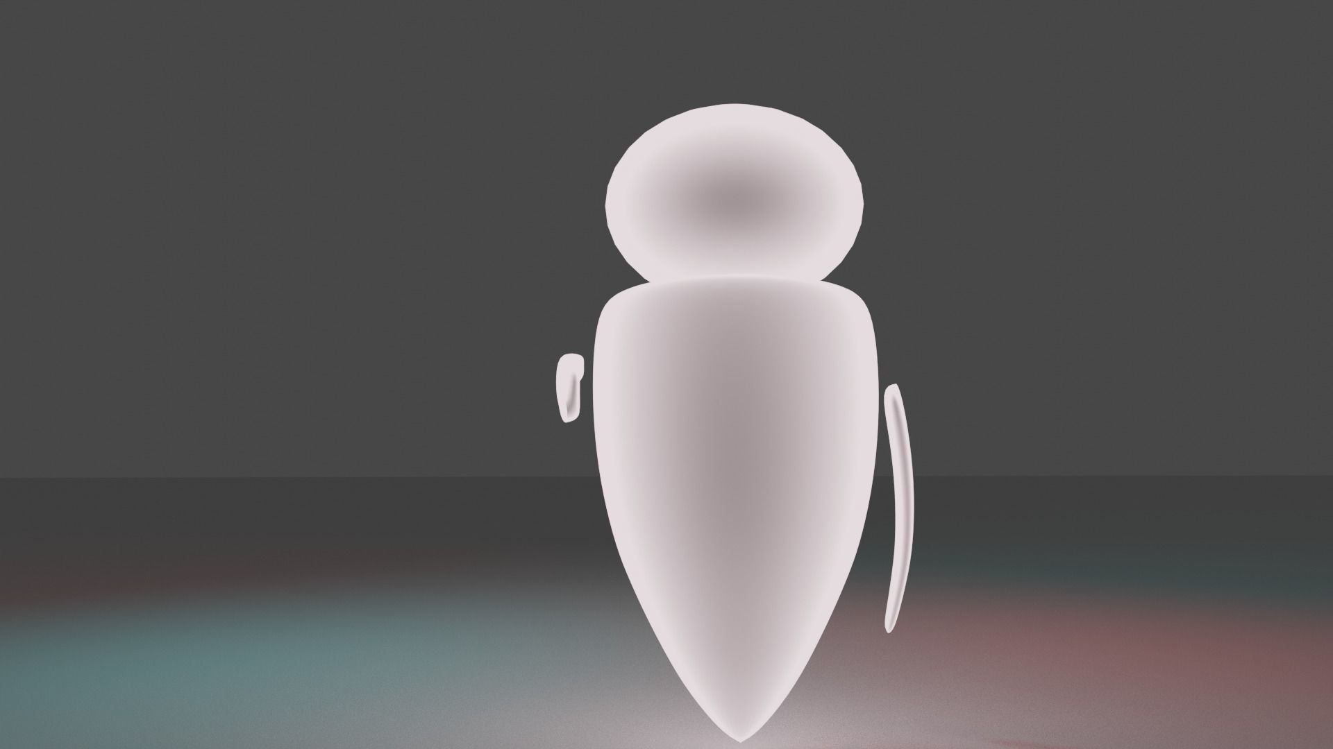 E V E robot 3D model_2