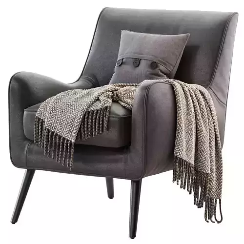 Book Nook Armchair 3D model