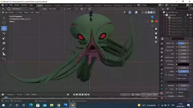 Vilgax Transformation 3d