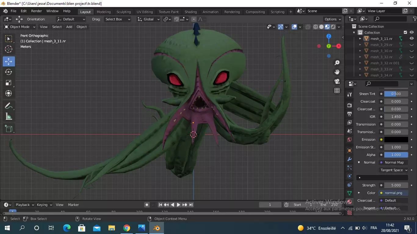 Vilgax Transformation 3d 3D model