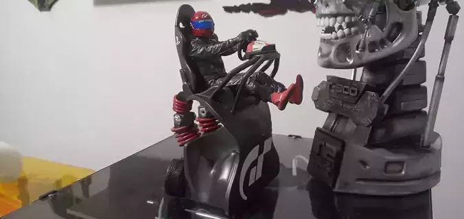 STAND DUALSHOCK DUALSENSE GRAN TURISMO 3D print model