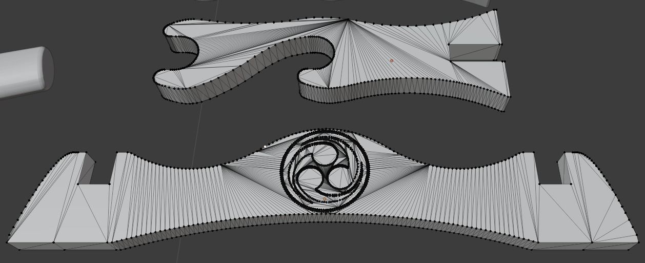 Ronin Katana With Stand 3D print model_13