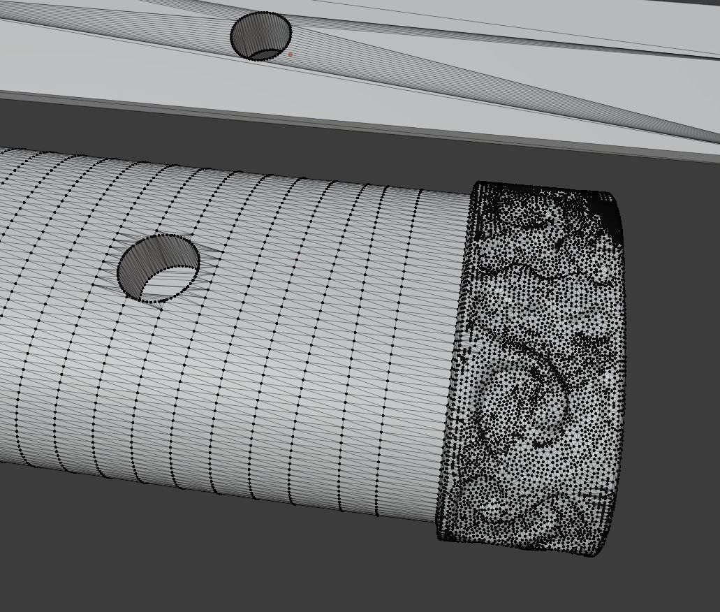 Ronin Katana With Stand 3D print model_11